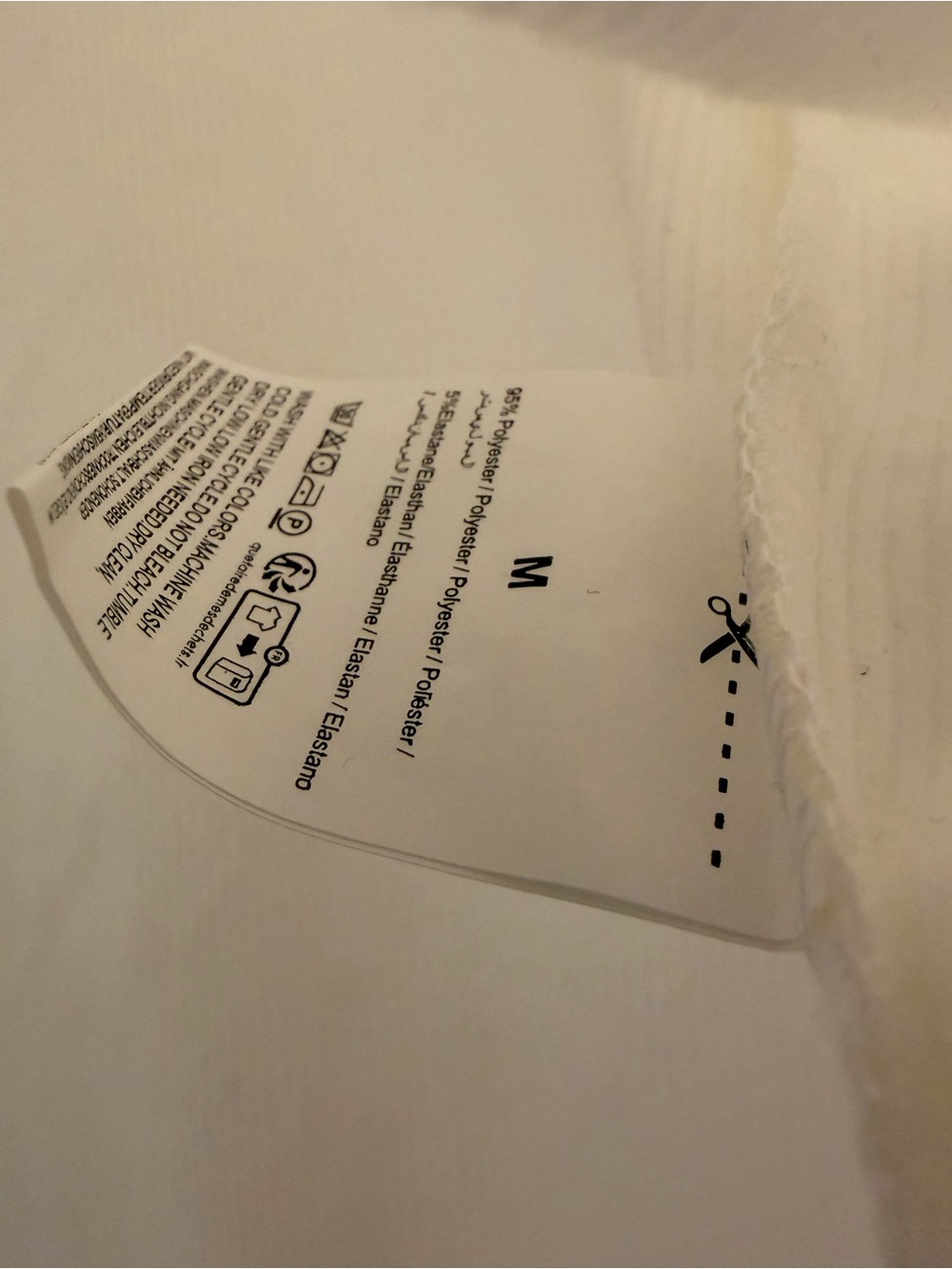 Amazon White Ribbed Button-Front Tank Top for Kids - Picture 2 of 3
